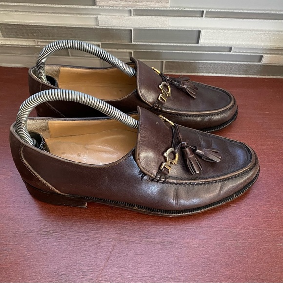 Bruno Magli mens loafers size 7 fits 8 better